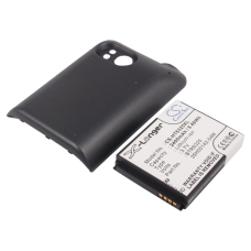 Compatible battery replacement for HTC 35H00142-02M,35H00142-04M,35H00149-01M,BTR6325,BTR6400B...