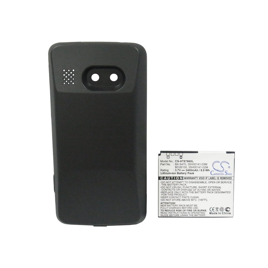 Akku kompatibel mit HTC CS-HT8788XL