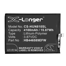 Compatible battery replacement for Huawei HB446589EFW