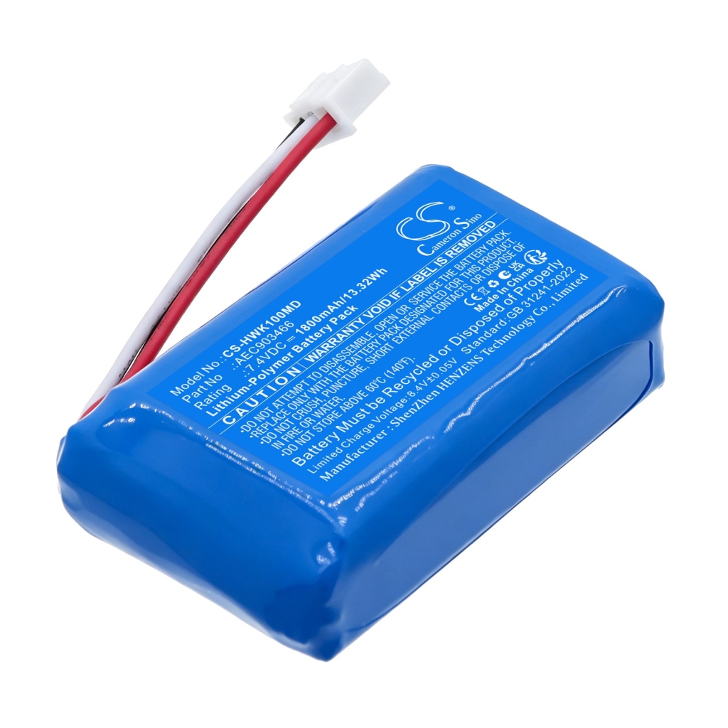 Akku kompatibel mit Hawkmed CS-HWK100MD