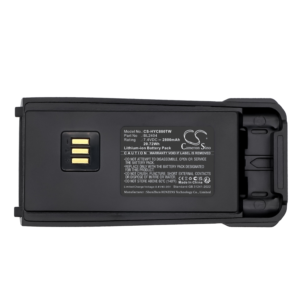 Walkie-Talkie Akkus Hytera CS-HYC880TW