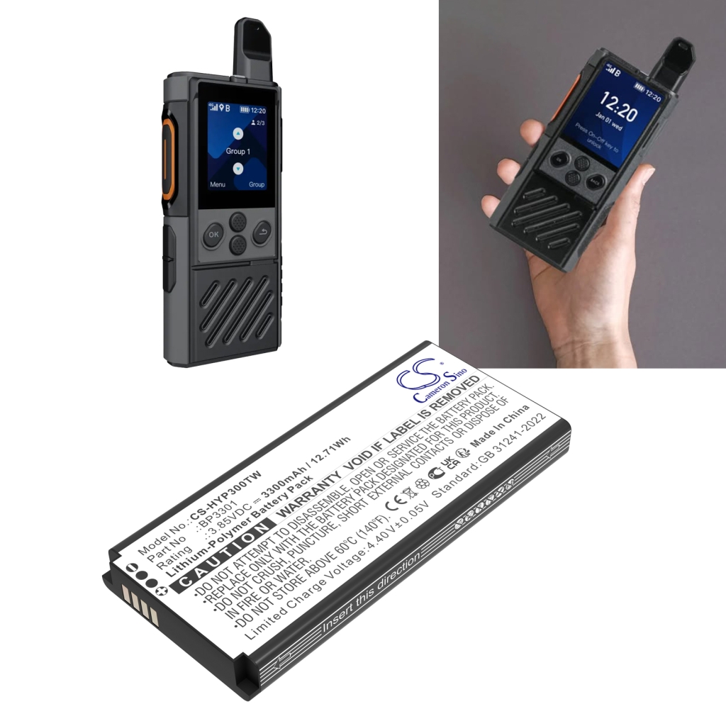 Walkie-Talkie Akkus Hytera CS-HYP300TW