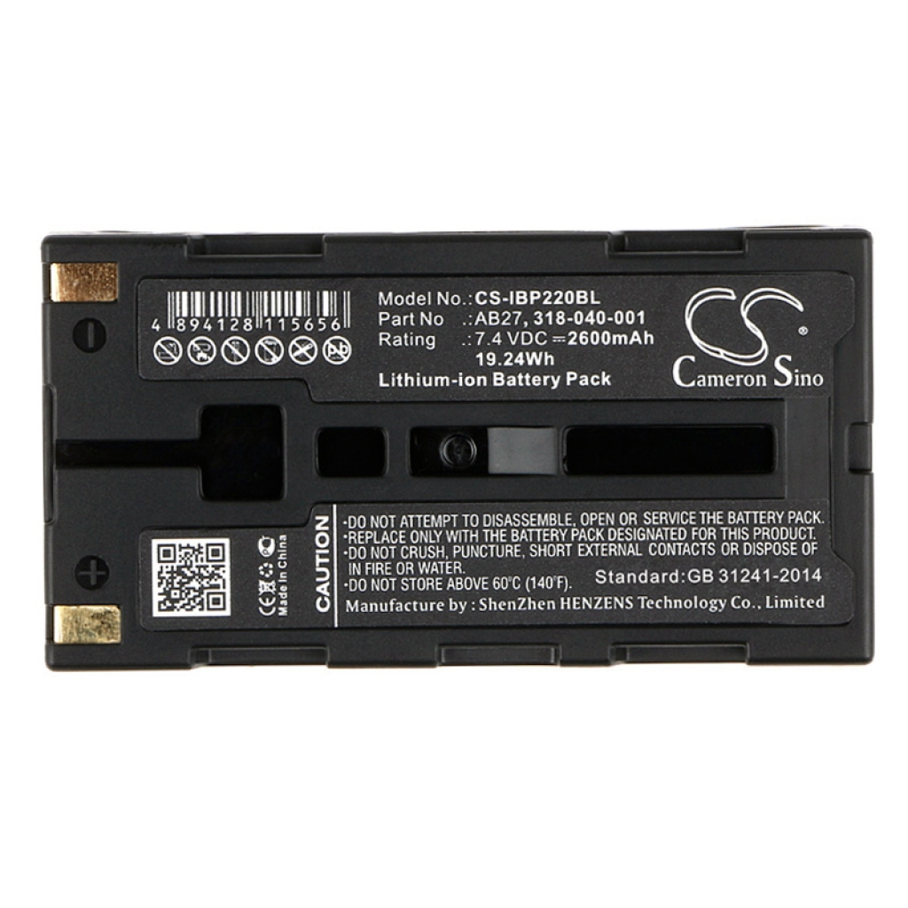 Barcode, Scanner Akkus Intermec CS-IBP220BL