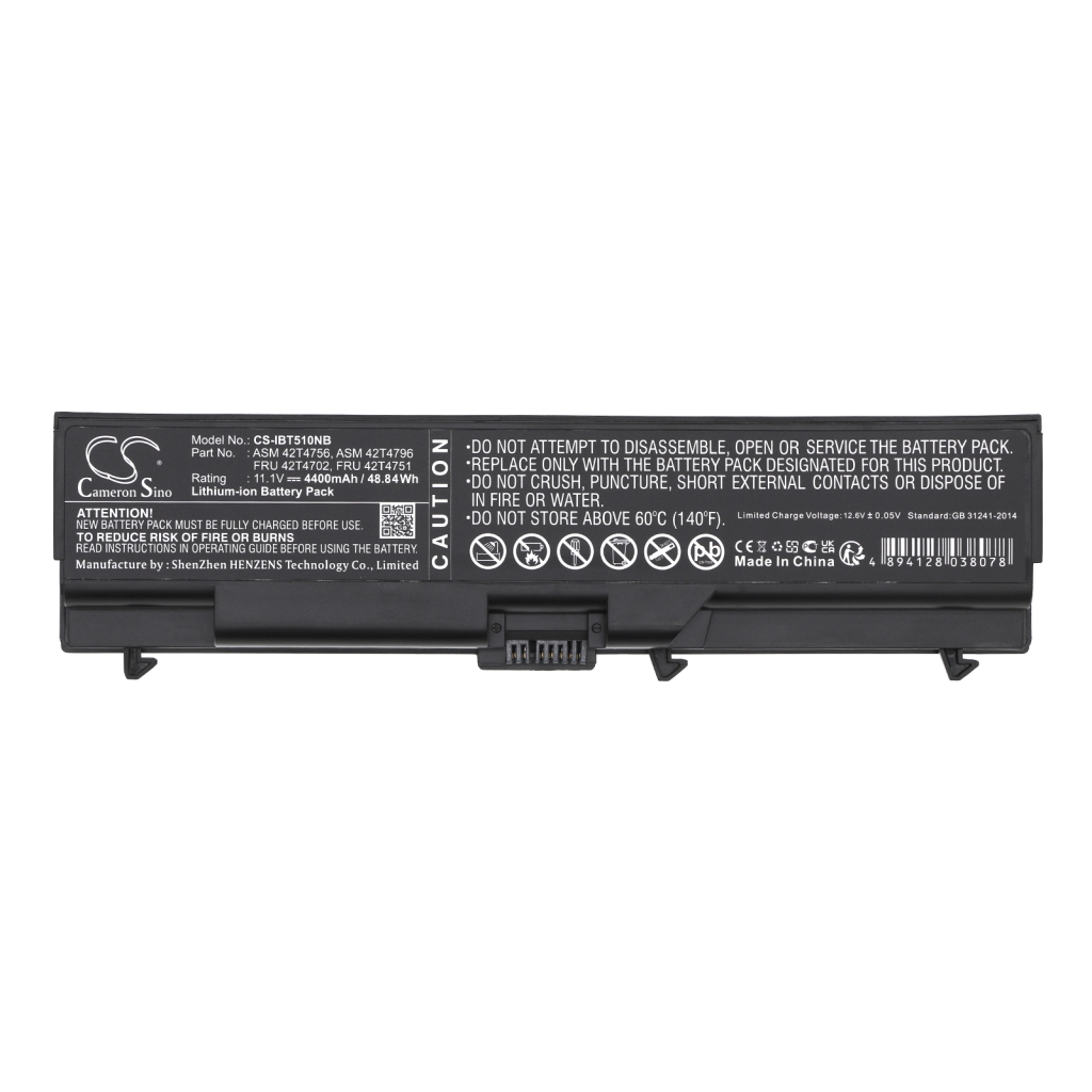 Battery Replaces FRU 42T4737