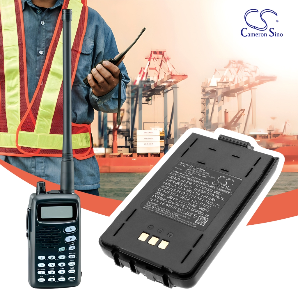 Walkie-Talkie Akkus Icom CS-ICM200TW