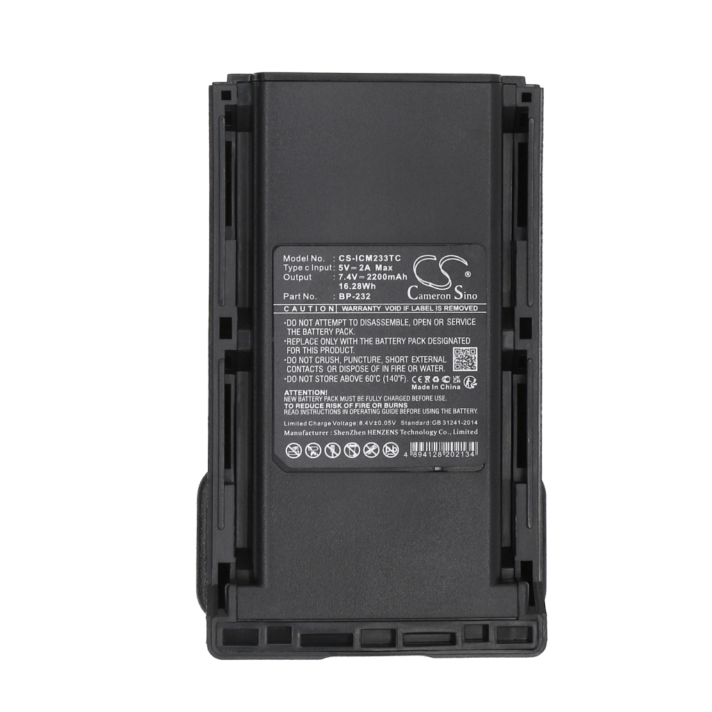 Two-Way Radio Battery Icom IC-F3021