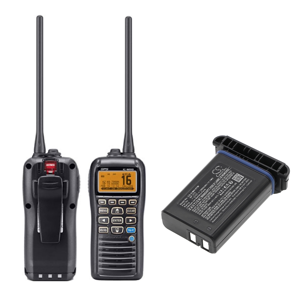Walkie-Talkie Akkus Icom CS-ICM910TW