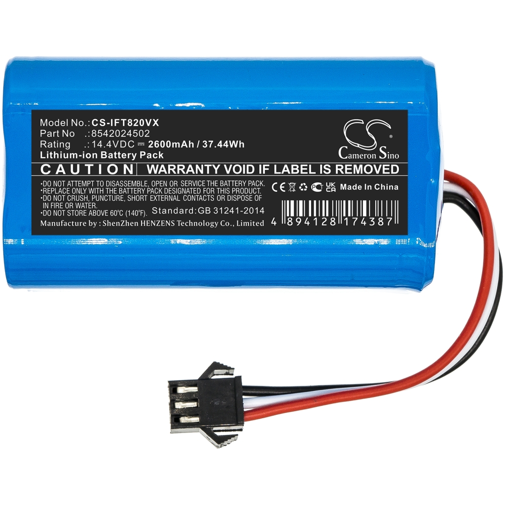 Compatible battery replacement for Deik 8542024502