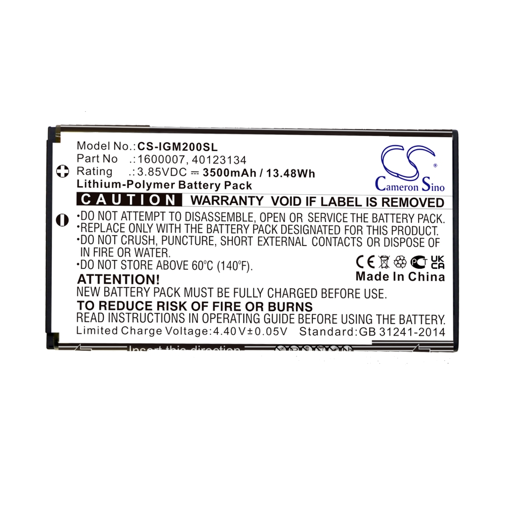 Battery Replaces 40123133