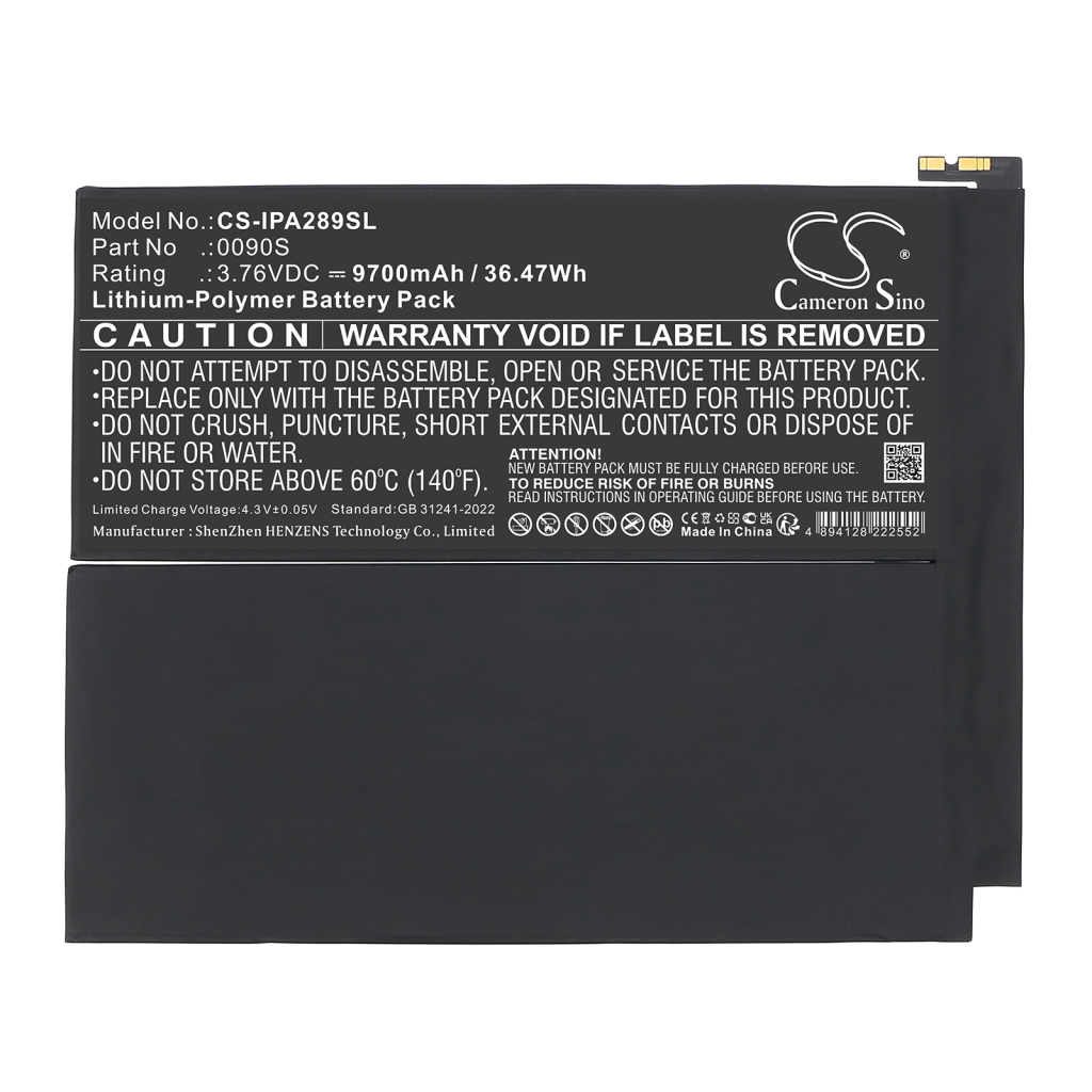 Tablet-PC Akkus Apple CS-IPA289SL