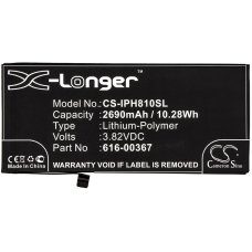 Compatible battery replacement for Apple 616-00367