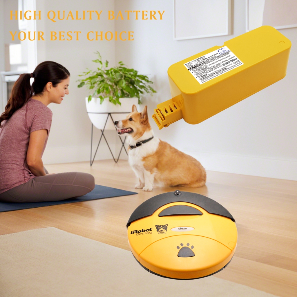 Akku kompatibel mit Cleanfriend iRobot Klarstein Robotic XRobot Vileda Sichler Carneo Fun beat Goddess King cleaning Robzone Ikasumoto Rolando Ambrogio Ecoh Veluce CS-IRB410VX
