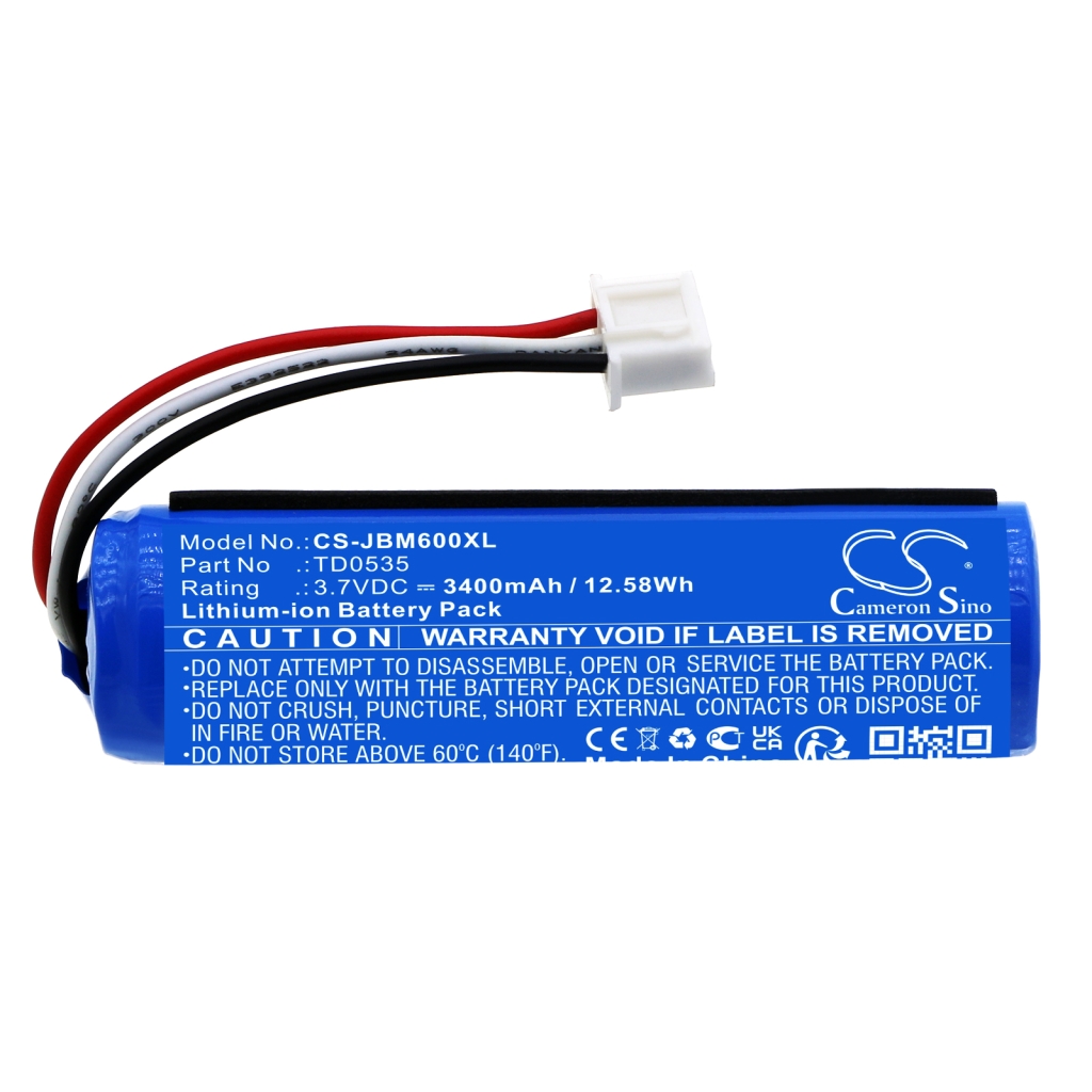 Mikrofon-Akku Jbl CS-JBM600XL