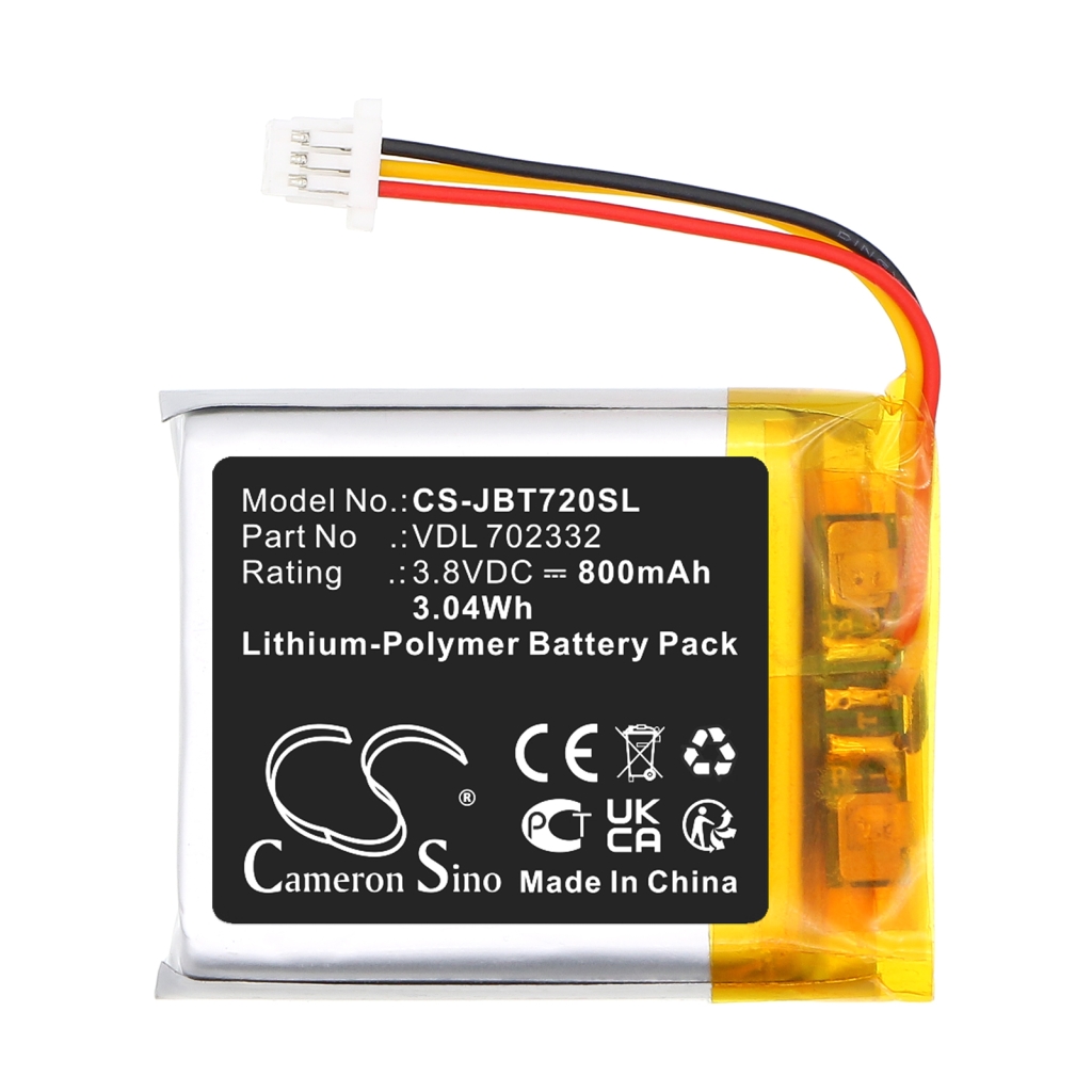 Wireless Headset Battery Jbl Tune 760 BT (CS-JBT720SL)