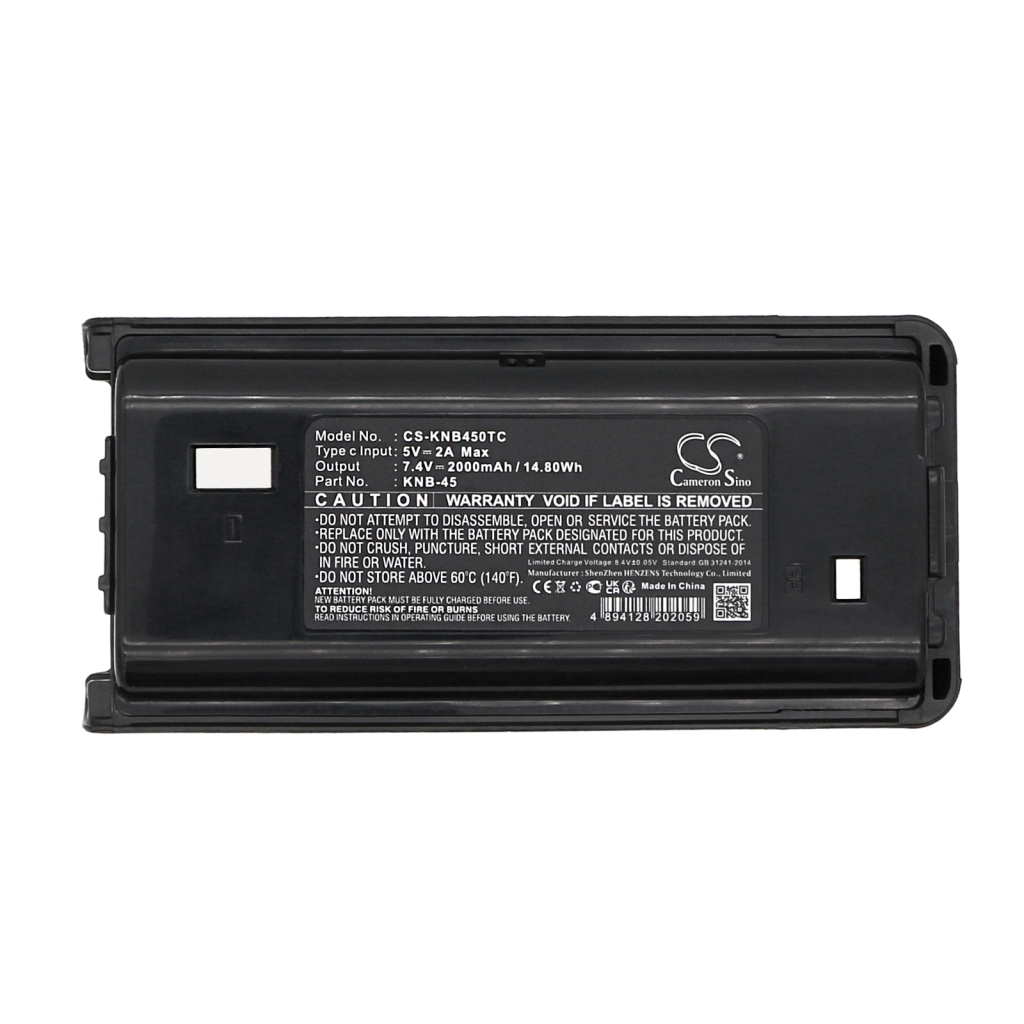 Walkie-Talkie Akkus Kenwood CS-KNB450TC