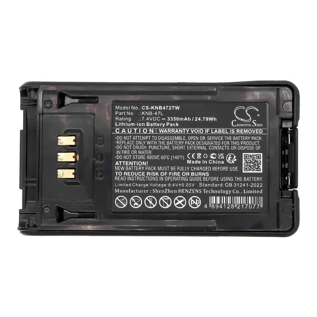 Walkie-Talkie Akkus Kenwood CS-KNB472TW