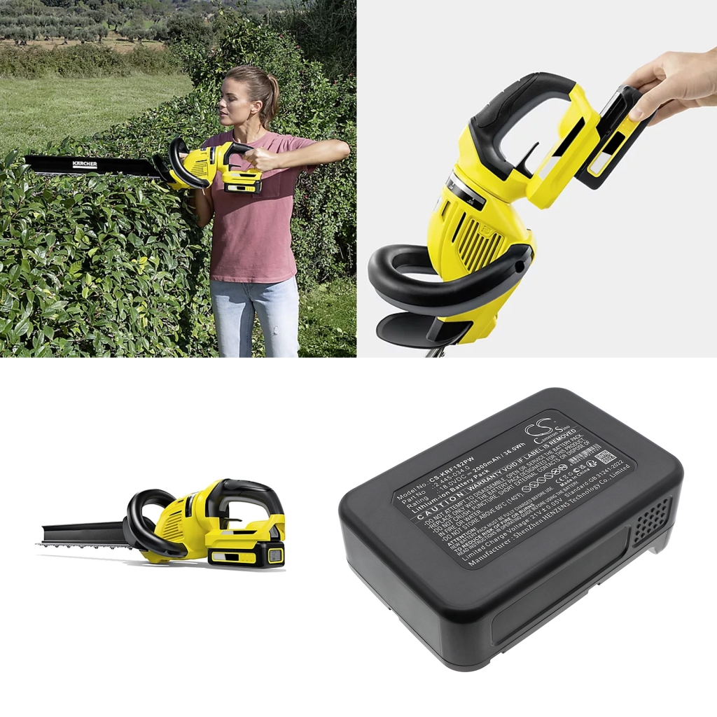 Elektrowerkzeuge Akkus Karcher CS-KRF182PW