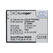 CS-KTT930SL<br />Akkus für   ersetzt den Akku T93