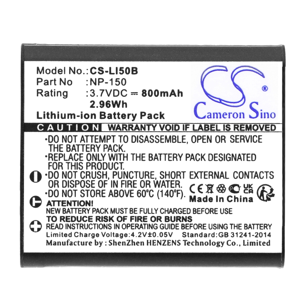 Camera Battery GE CS-LI50B