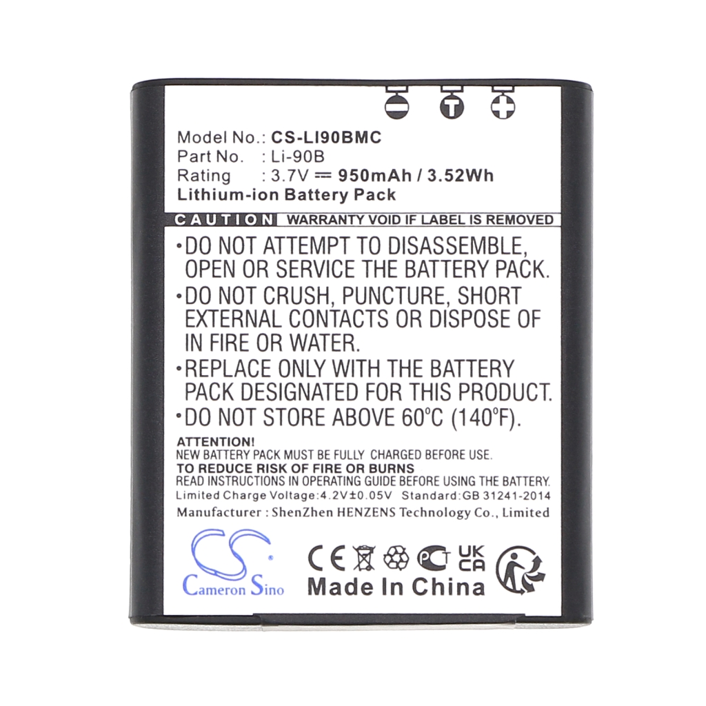 Camera Battery Olympus TG-Tracker