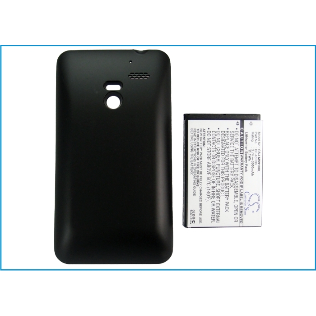 Akku kompatibel mit LG Verizon CS-LMS910XL