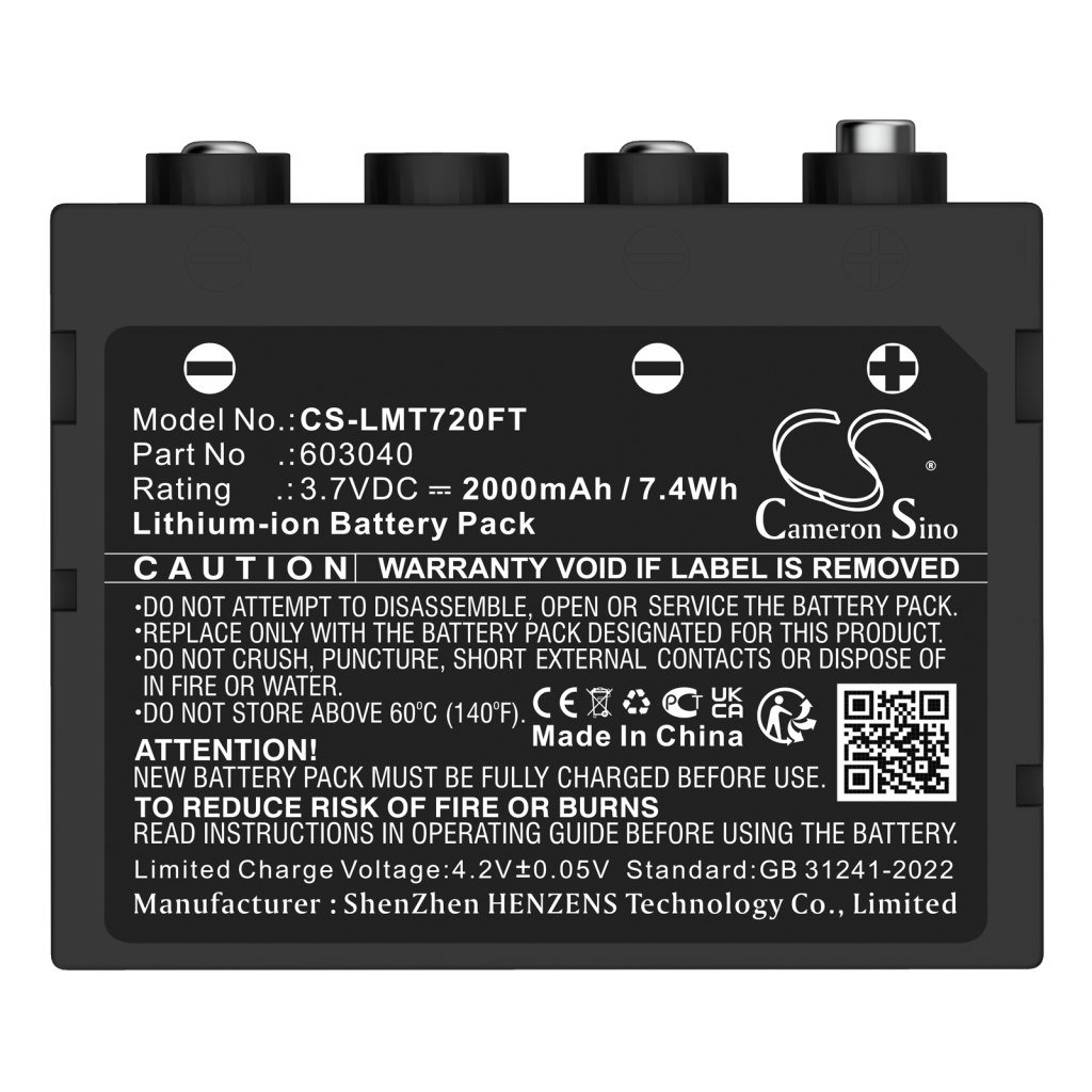 Lichtsystem Akkus Ledlenser CS-LMT720FT