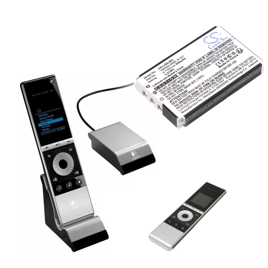 Fernbedienung Akkus Logitech CS-LODJRC