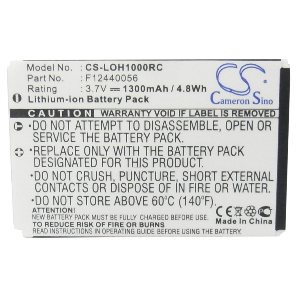 Remote Control Battery Logitech Harmony 1000 Remote