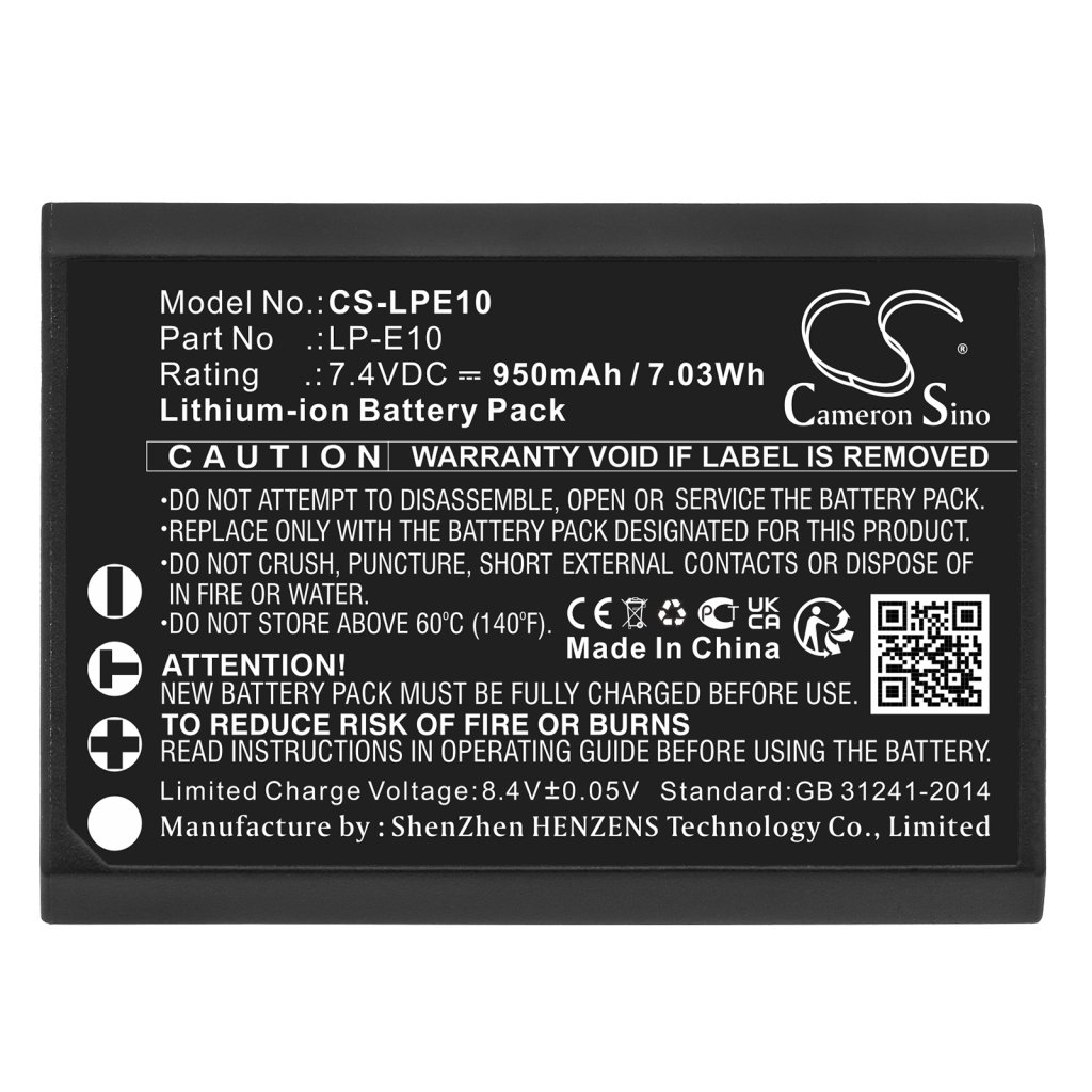 Camera Battery Canon EOS REBEL T5
