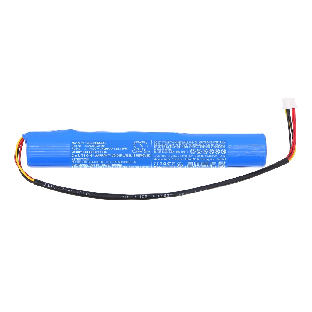 Beamer Akkus Lg CS-LPH550XL