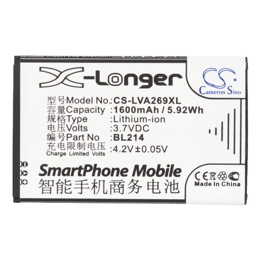 Battery Replaces BL214
