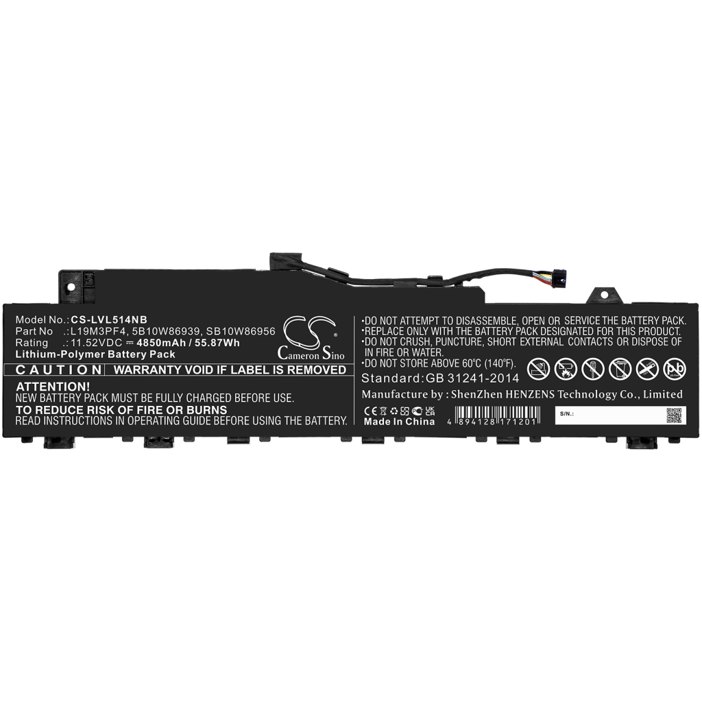 Akkus  Ersetzt L19M3PF4