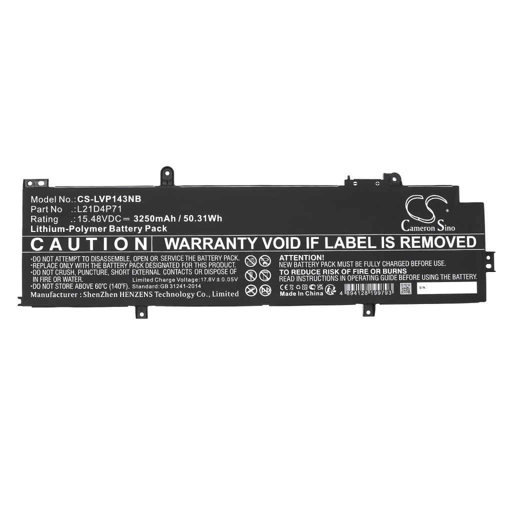 Battery Replaces 5B10W51866