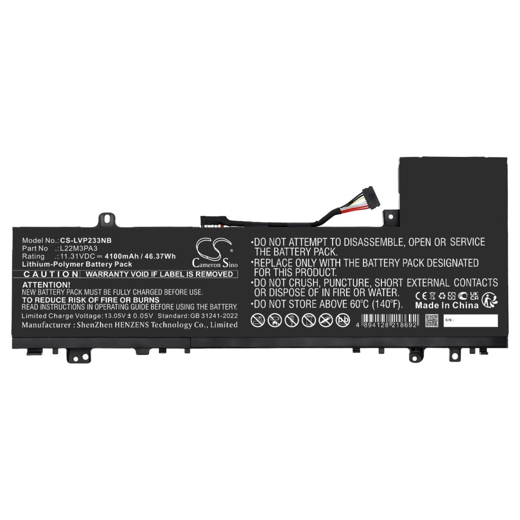 Battery Replaces L22M3PA3