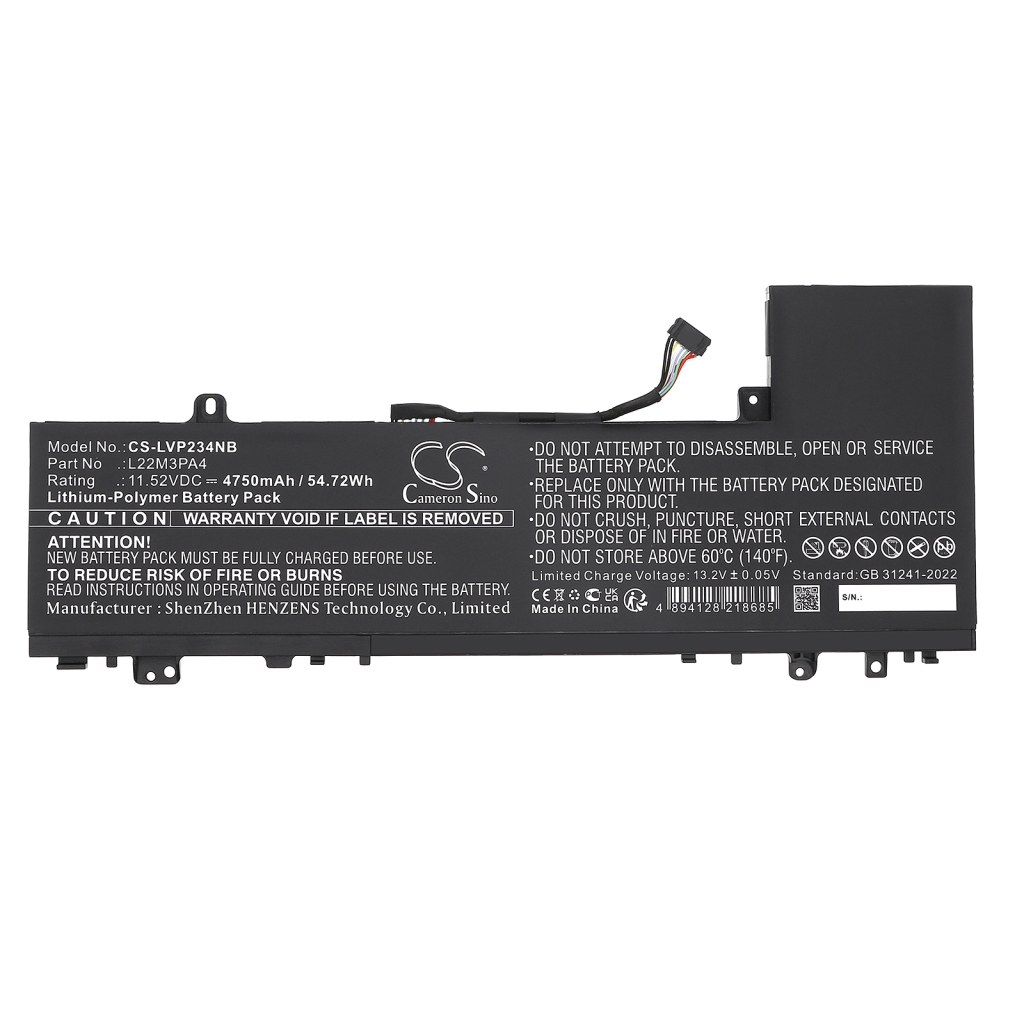 Battery Replaces L22C3PA4