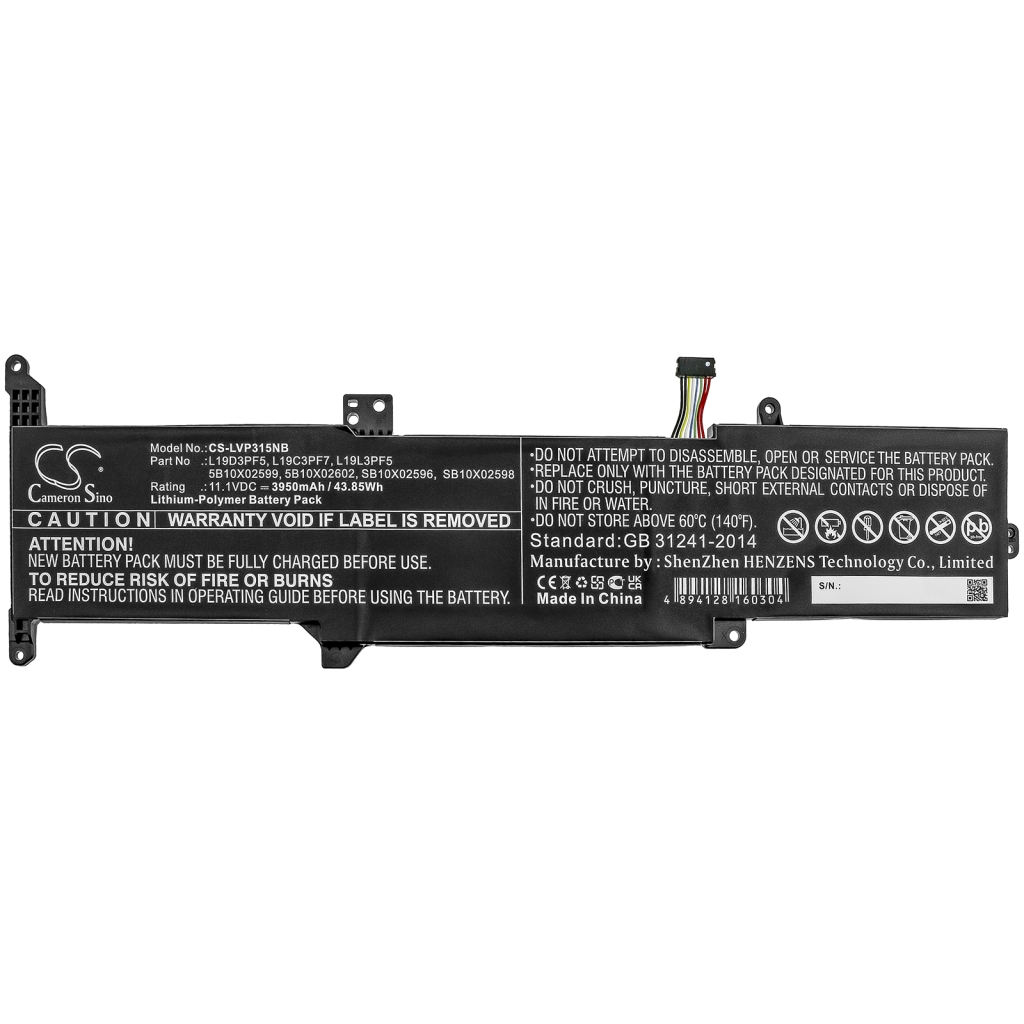 Battery Replaces L19C3PF7