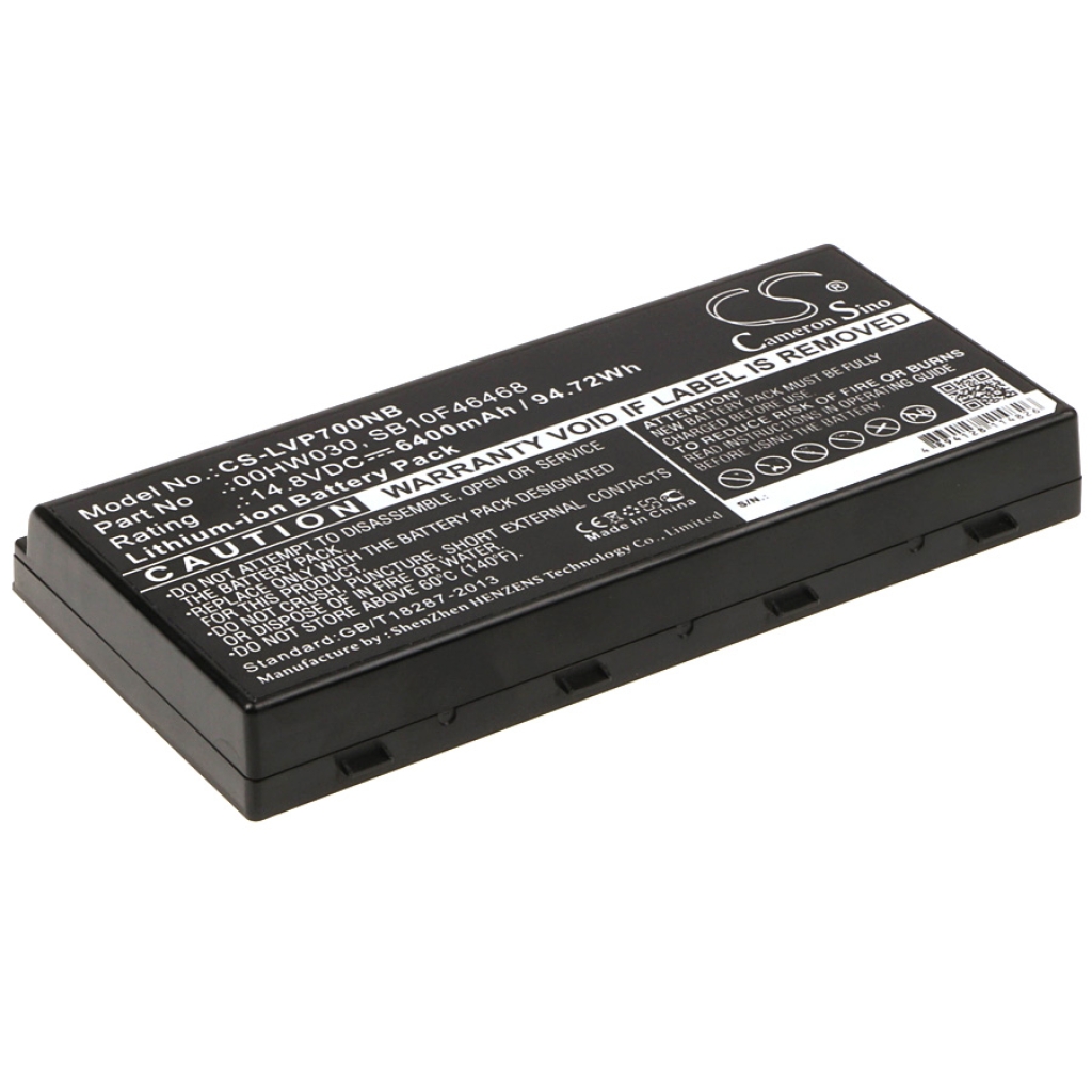 Notebook battery Sager CS-LVP700NB