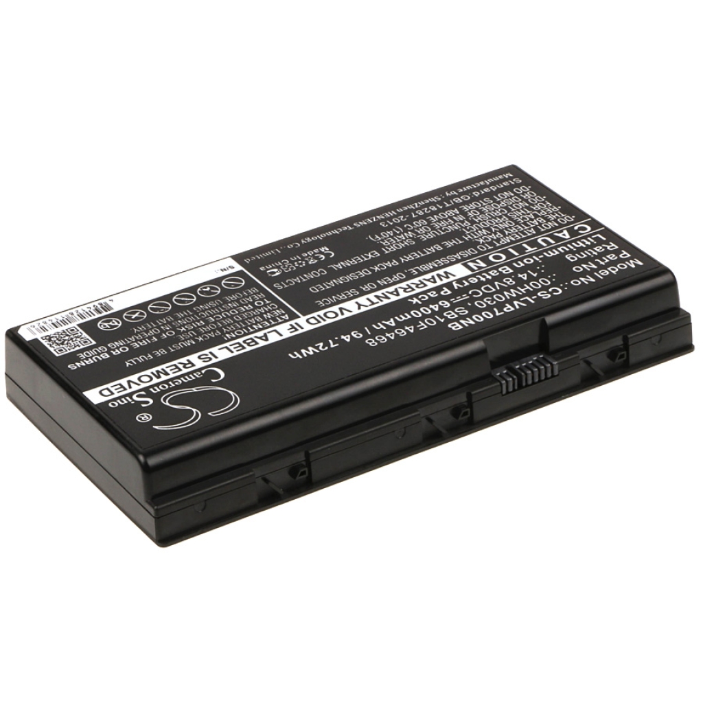 Notebook battery Sager CS-LVP700NB