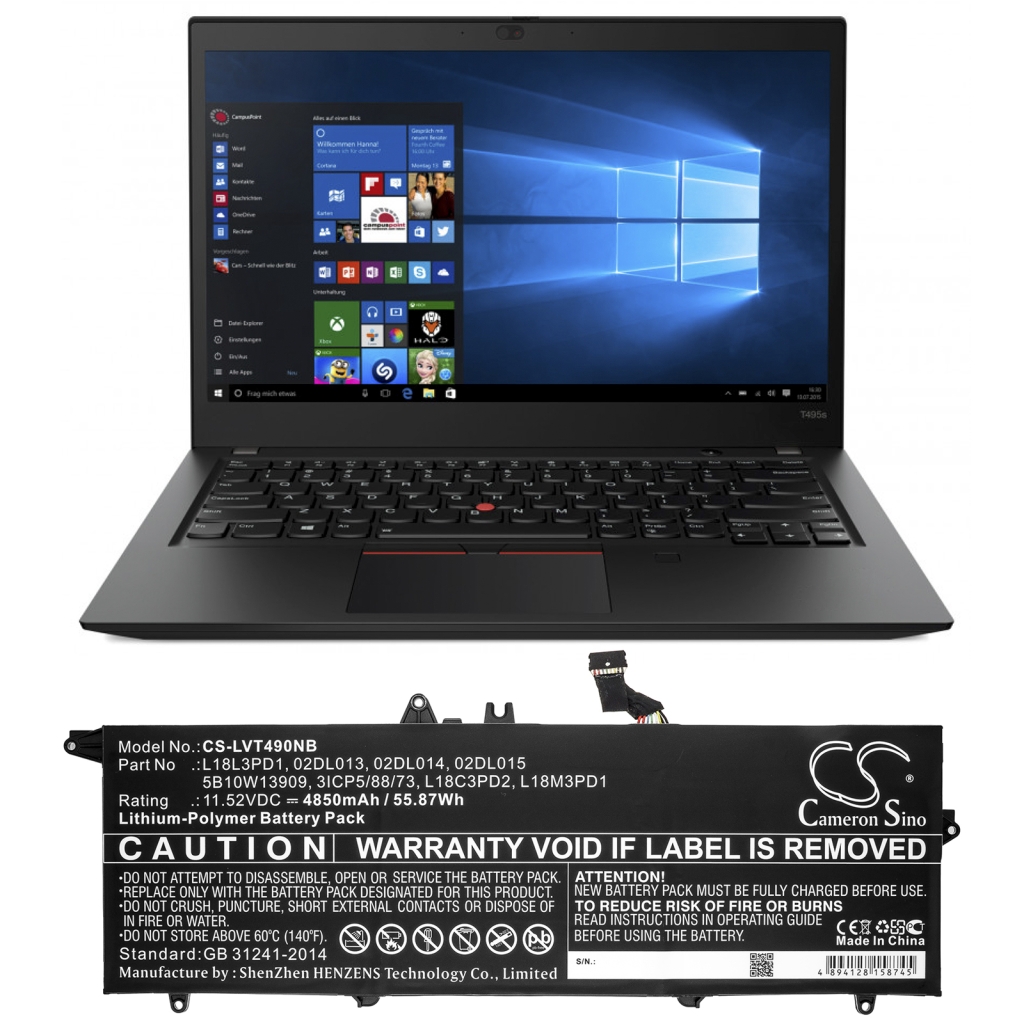 Battery Replaces SB10T83153
