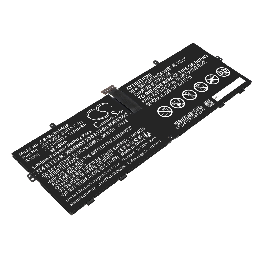 Battery Replaces 916TA135H