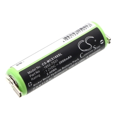 Compatible battery replacement for Moser 1590-7291,1852-7531,KR-800 AAE