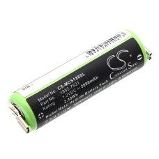 Compatible battery replacement for Moser 1590-7291,1852-7531,KR-800 AAE