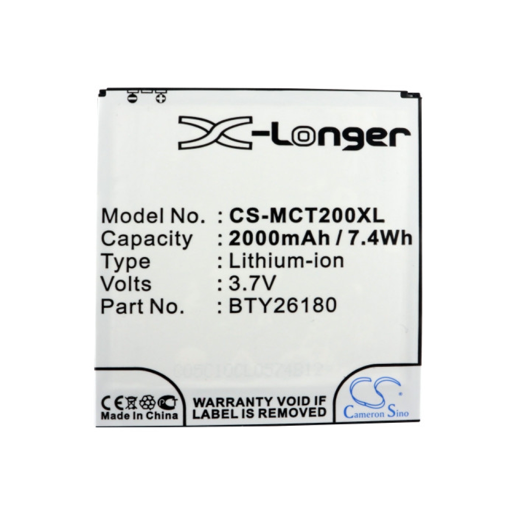Battery Replaces BTY26180
