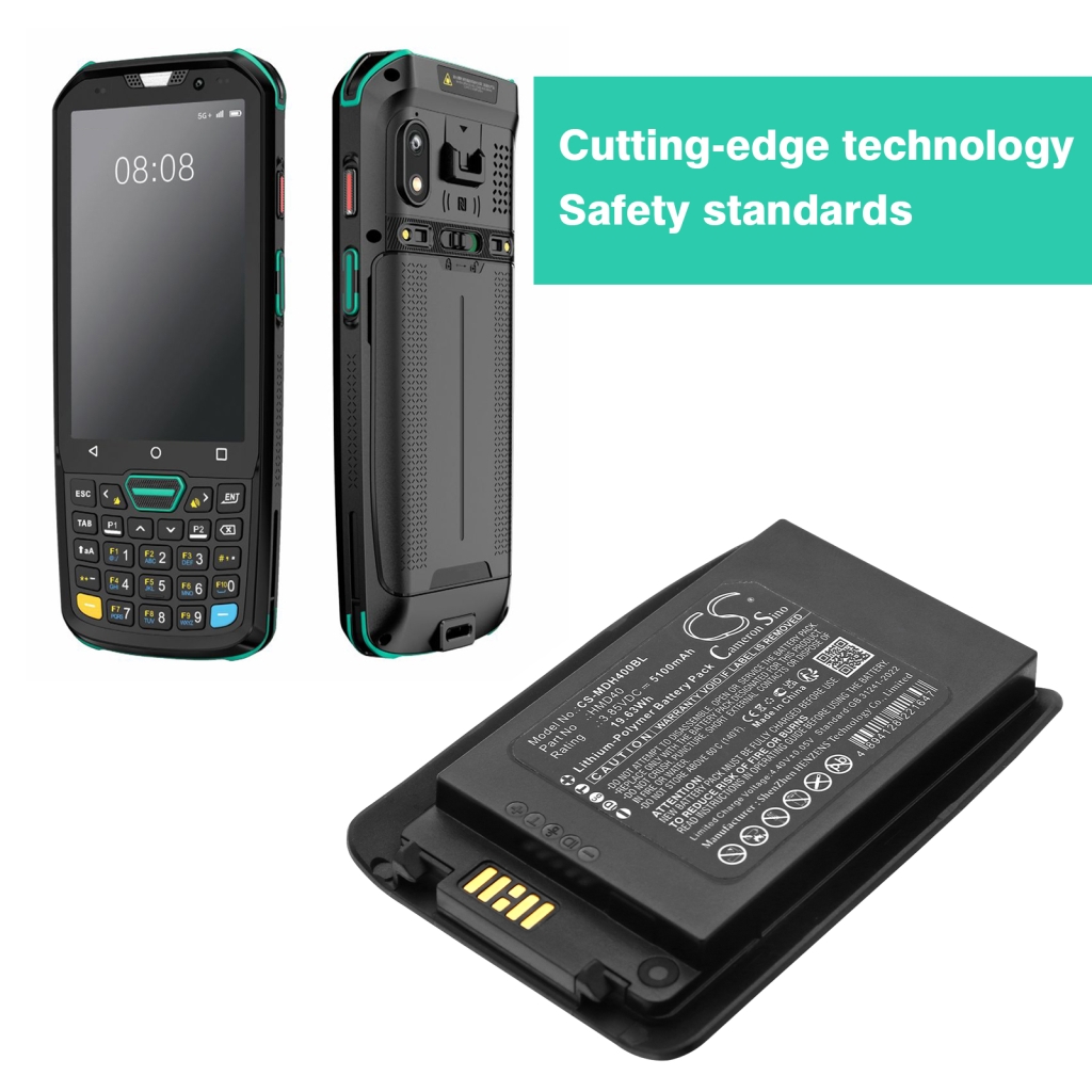 Barcode, Scanner Akkus Mindeo CS-MDH400BL
