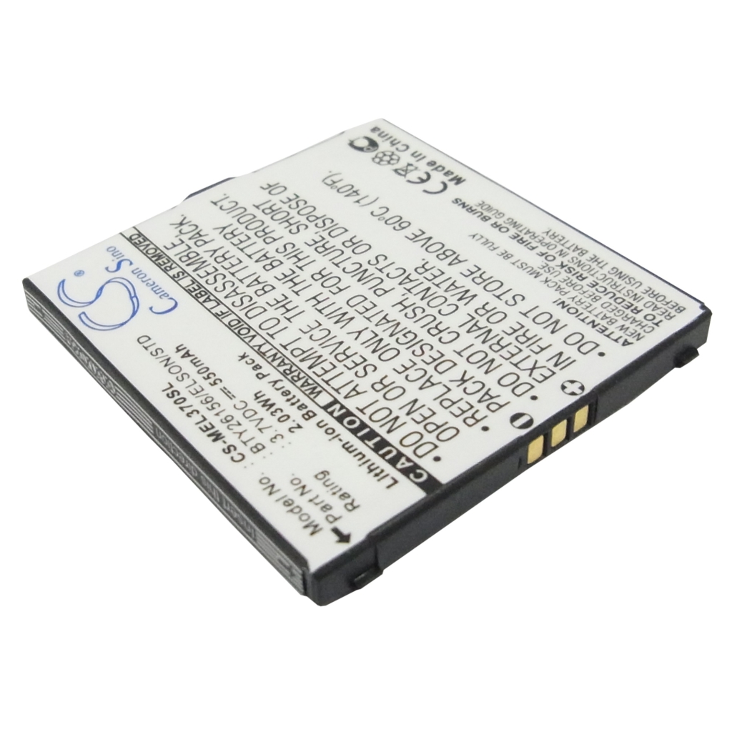 Compatible battery replacement for Elson BTY26156/ELSON/STD