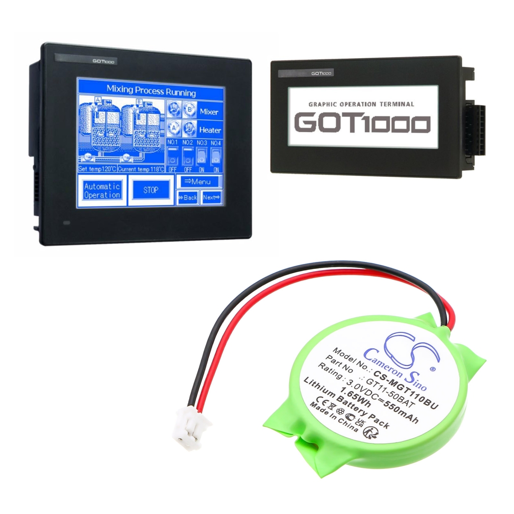 CMOS- / Sicherheits- Akkus Mitsubishi CS-MGT110BU