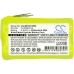 Compatible battery replacement for Makita TL00000012