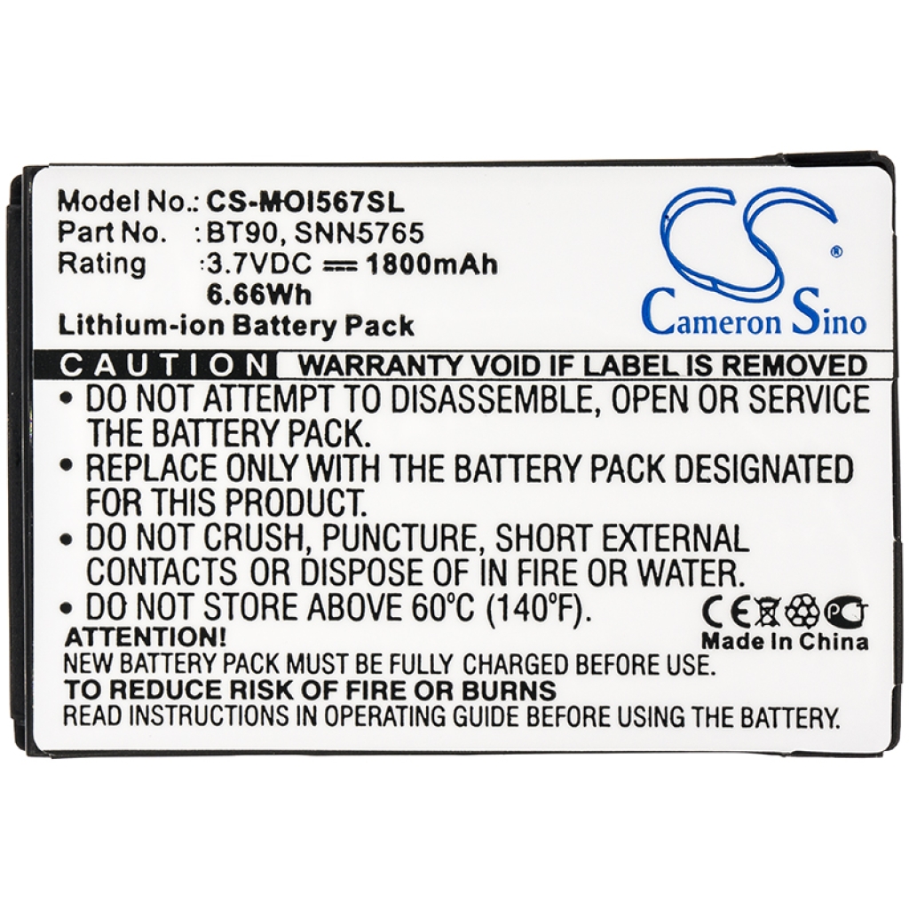 Battery Replaces SNN5765