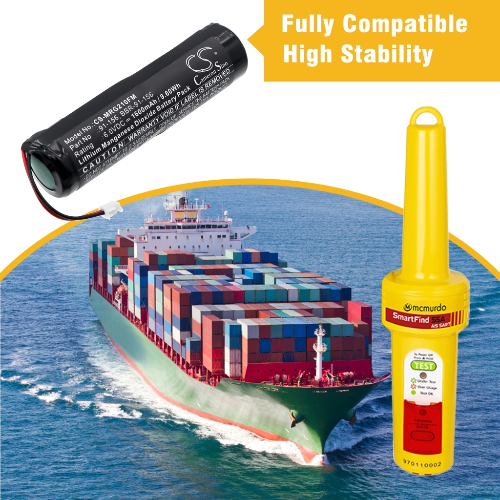 Batteries Batteries for naval equipment CS-MRG210FM