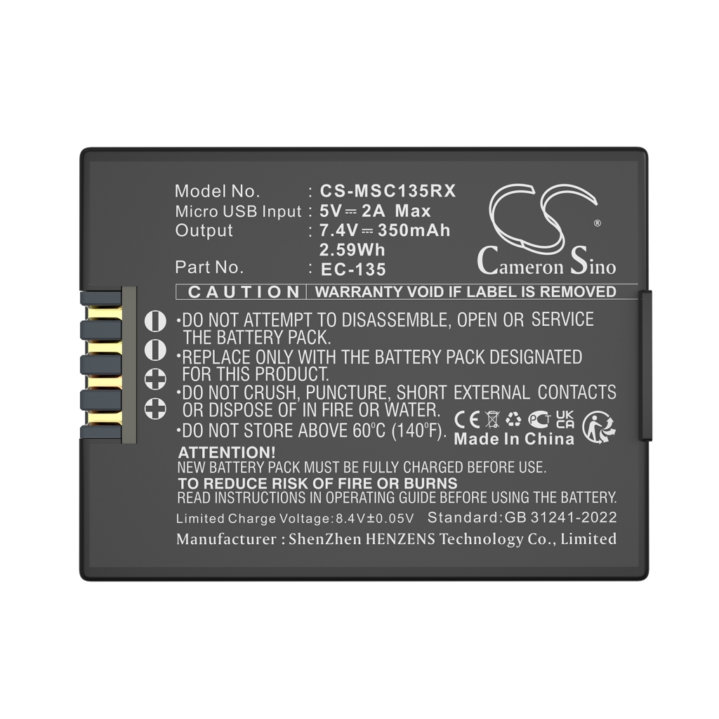 Akkus für Drohnen Modster CS-MSC135RX